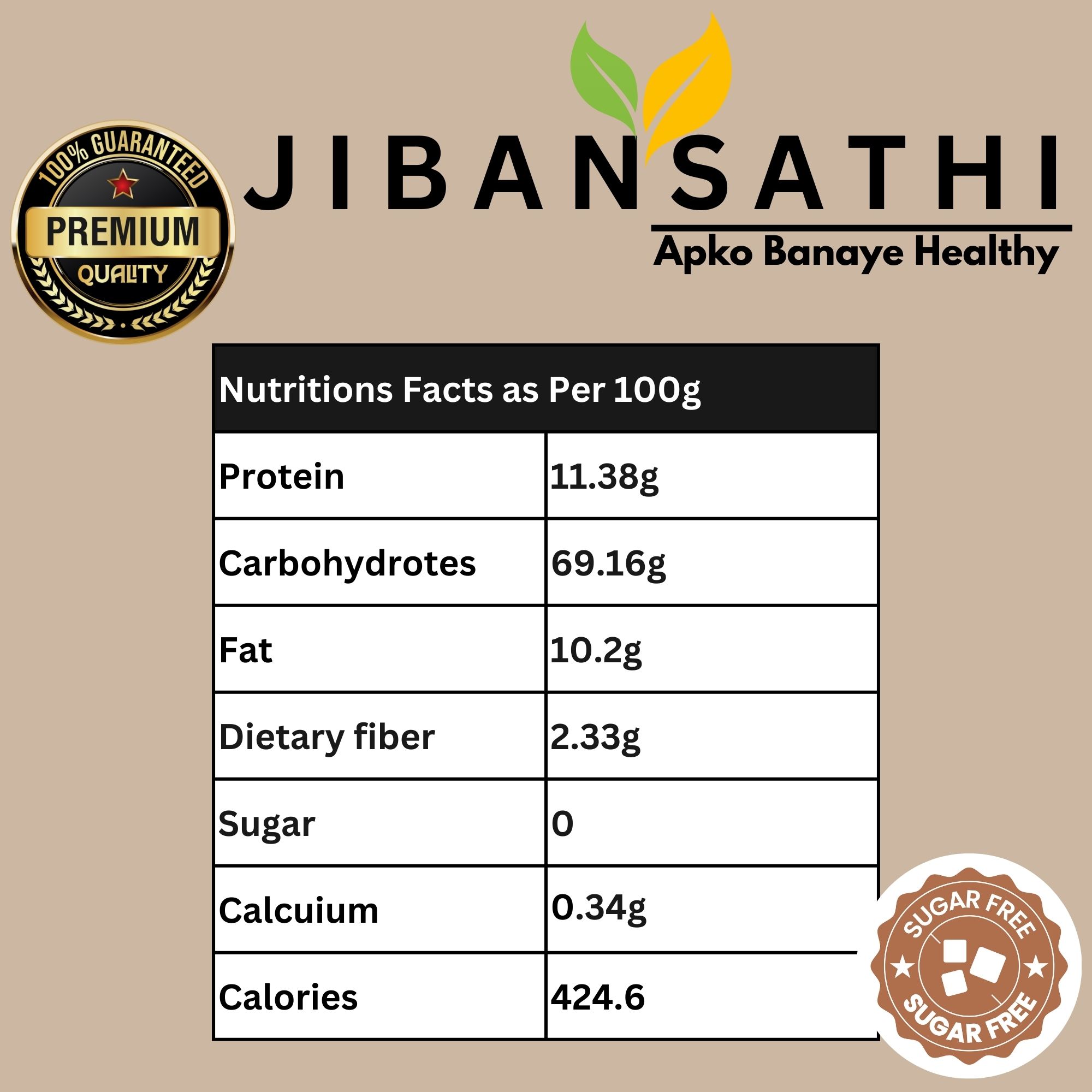 Multi Grain Mix Chhatua (Puha and Dryfruit Mix) Suger free - Image 5